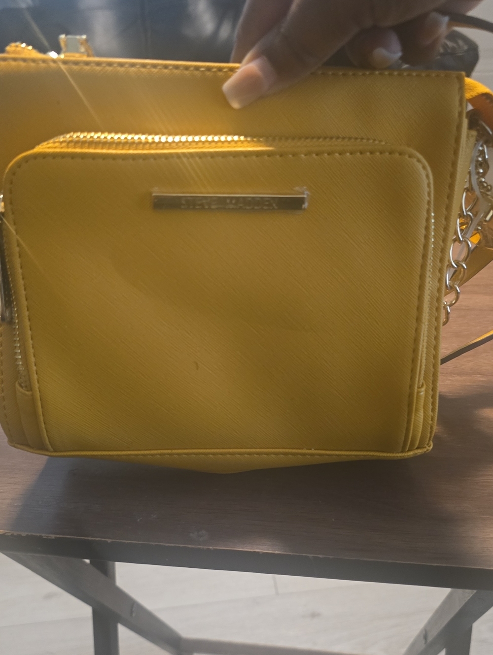 Steve Madden Bright Yellow Crossbody Bag
